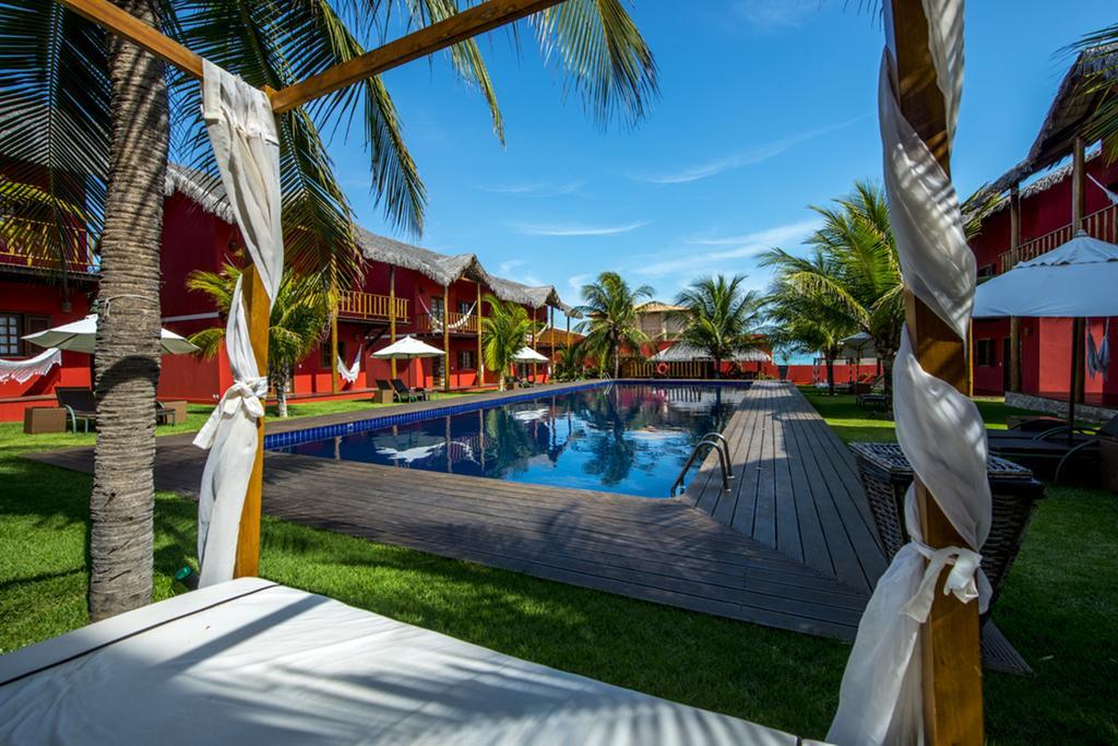 Long Beach Hotel Canoa Quebrada Bagian luar foto