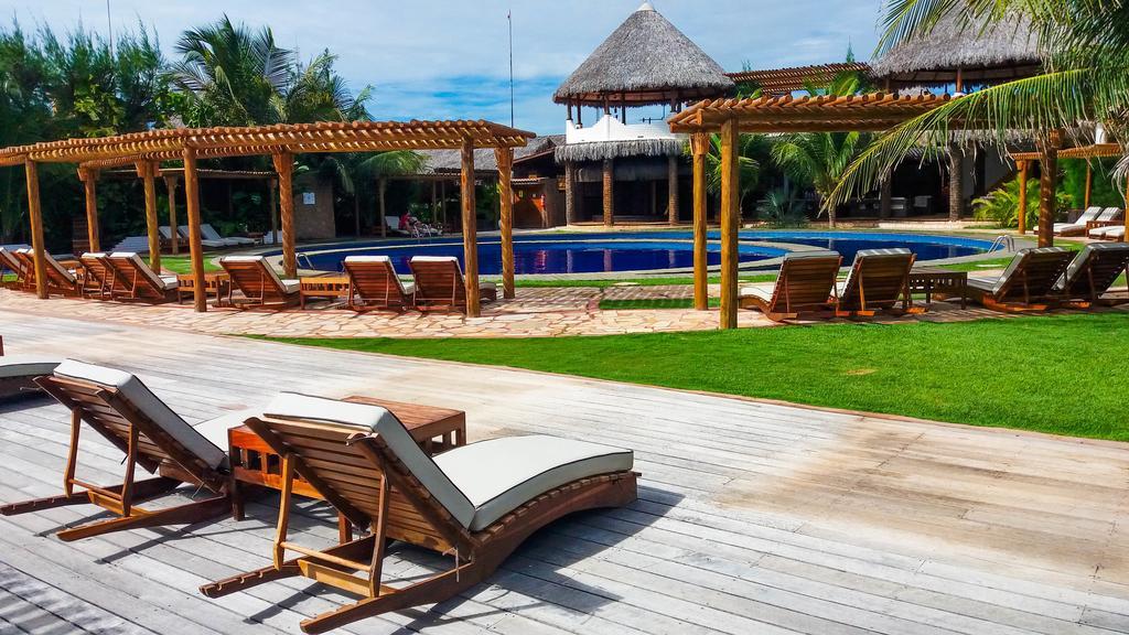 Long Beach Hotel Canoa Quebrada Bagian luar foto